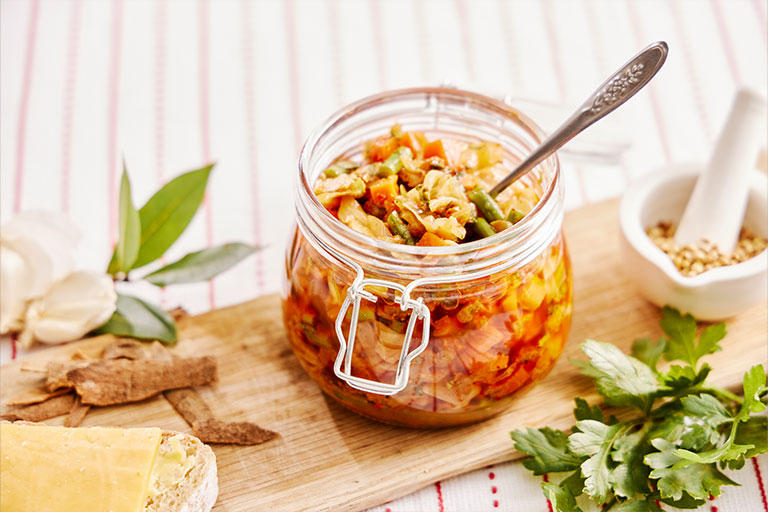 Meat Free Meals - Durban inspired Vegetable Pickle